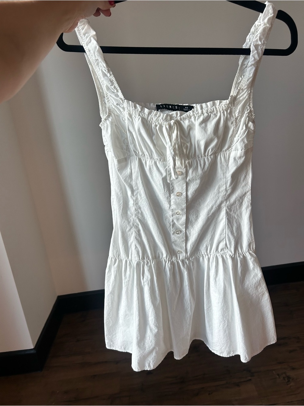 Lioness mini white dress